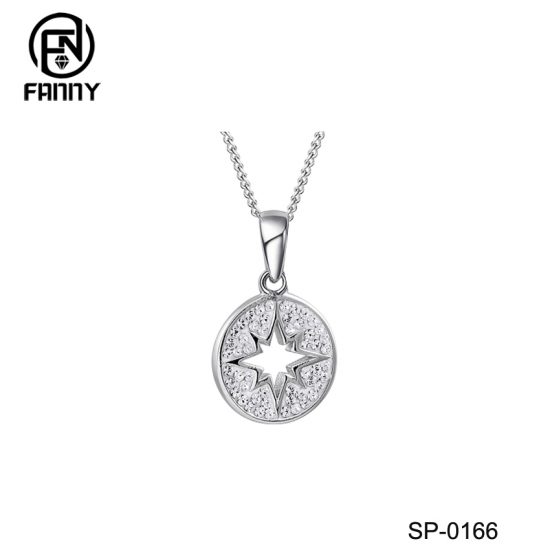 North Star Sterling Silver Pendant Necklace Factory