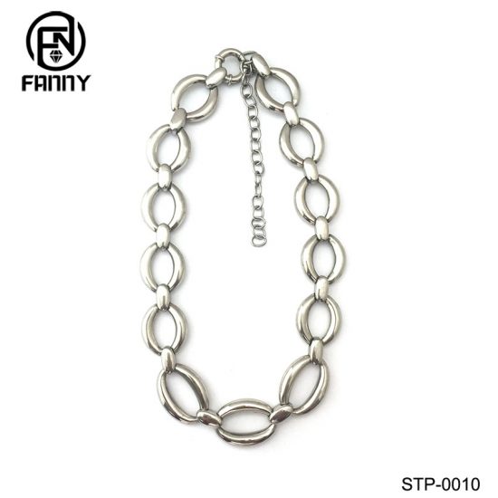 Ladies High Quality Surgical Stainless Steel Necklace Chinese Factory  