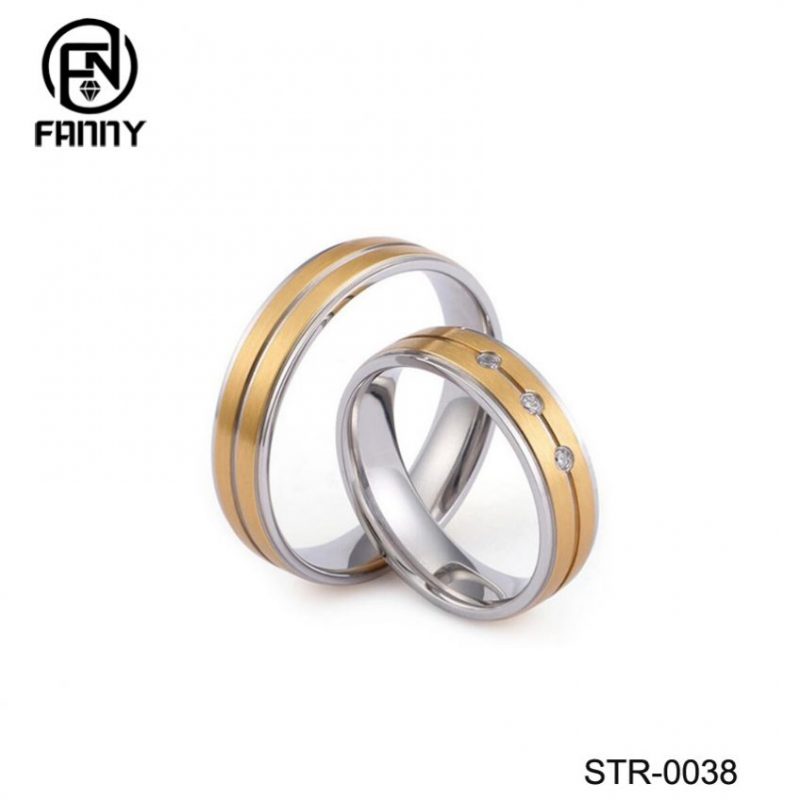 Classic Design Stainless Steel Wedding Ring Stainless Steel Processing Plant