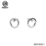 Simple Ladies Surgical Stainless Steel Ear Studs