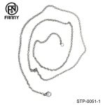 Simple 316 Stainless Steel Necklace O-Chain
