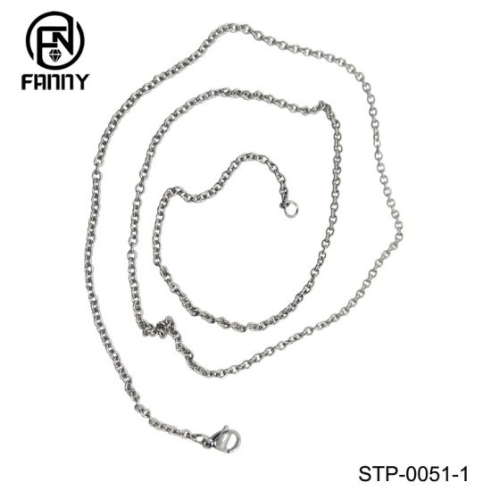 Simple 316 Stainless Steel Necklace O-Chain Factory