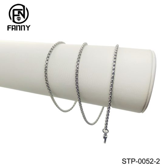 Simple Style Stainless Steel Necklace Corn Chain China Factory