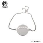 Surgical Stainless Steel Bracelet, Length Can Be Adjusted Freely