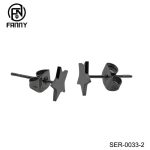 Manufacturer of High Quality Surgical Stainless Steel Star Earrings