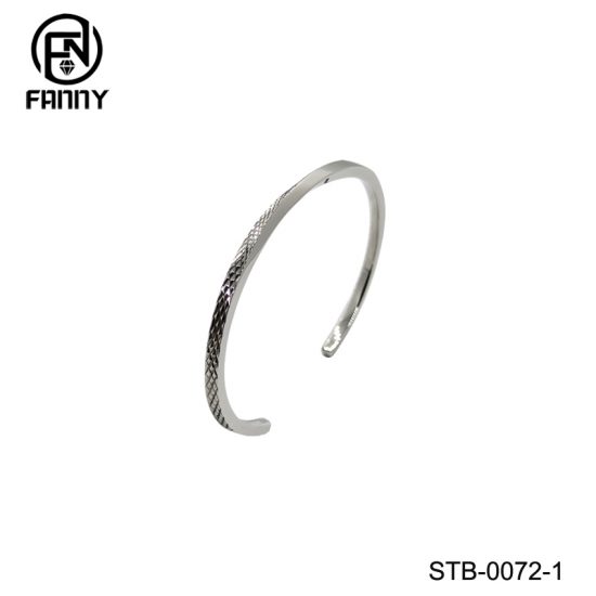 Ladies Polished 316L Stainless Steel Bangle China Manufacturer