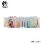 Factory Direct Sale Stainless Steel Leather Magnet Bracelet