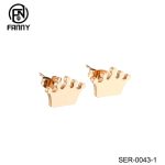 Simple Design Fashion Hot Selling High Quality Stainless Steel Earrings