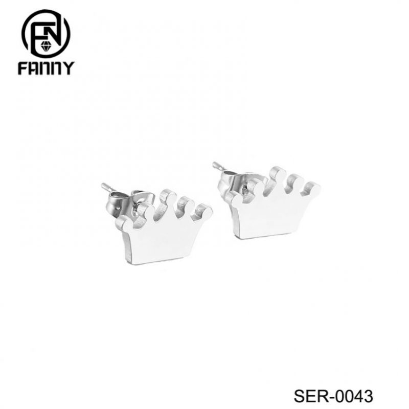 Simple Design Fashion Hot Selling Pendientes de acero inoxidable de alta calidad