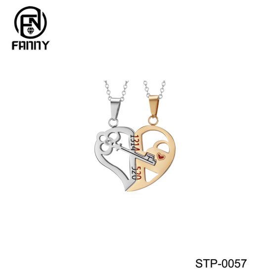 Heart Shape High Quality Surgical Stainless Steel Pendant Factory