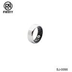 Minimalist Flat Titanium Alloy Health Smart Ring