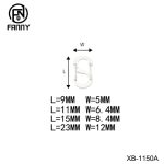 Stainless steel double-opening lobster clasp connector