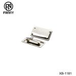 High-gloss metallic rectangular hardware is suitable for hardware and leather bag decoration