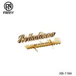 Metal lettering tags are suitable for bag decoration